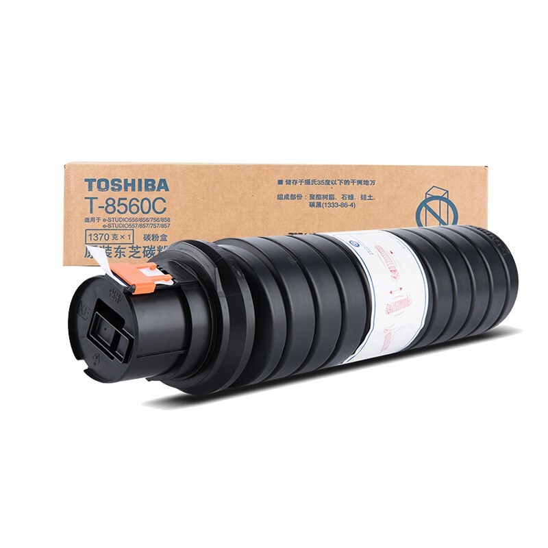 东芝（TOSHIBA）T-8560C原装碳粉适用于e556/656/756/856/e557墨粉盒一支