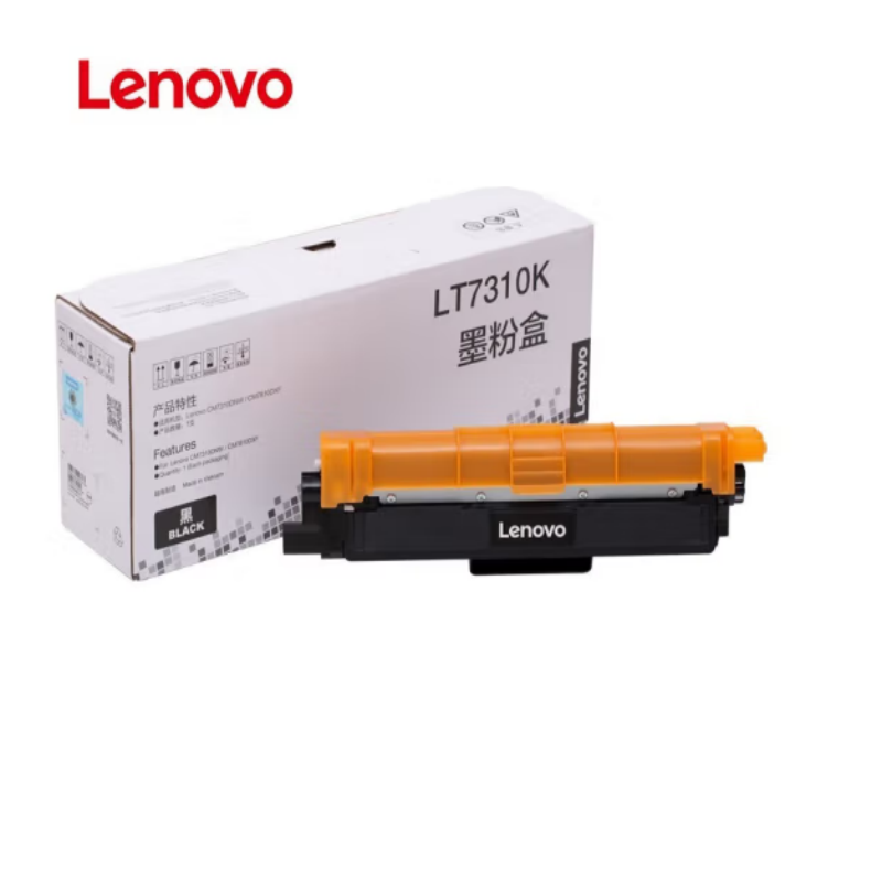 联想（Lenovo）LT7310K黑色原装墨粉盒 适用于CM7310DNW/CM7810DXF激光机 LT7310K黑色